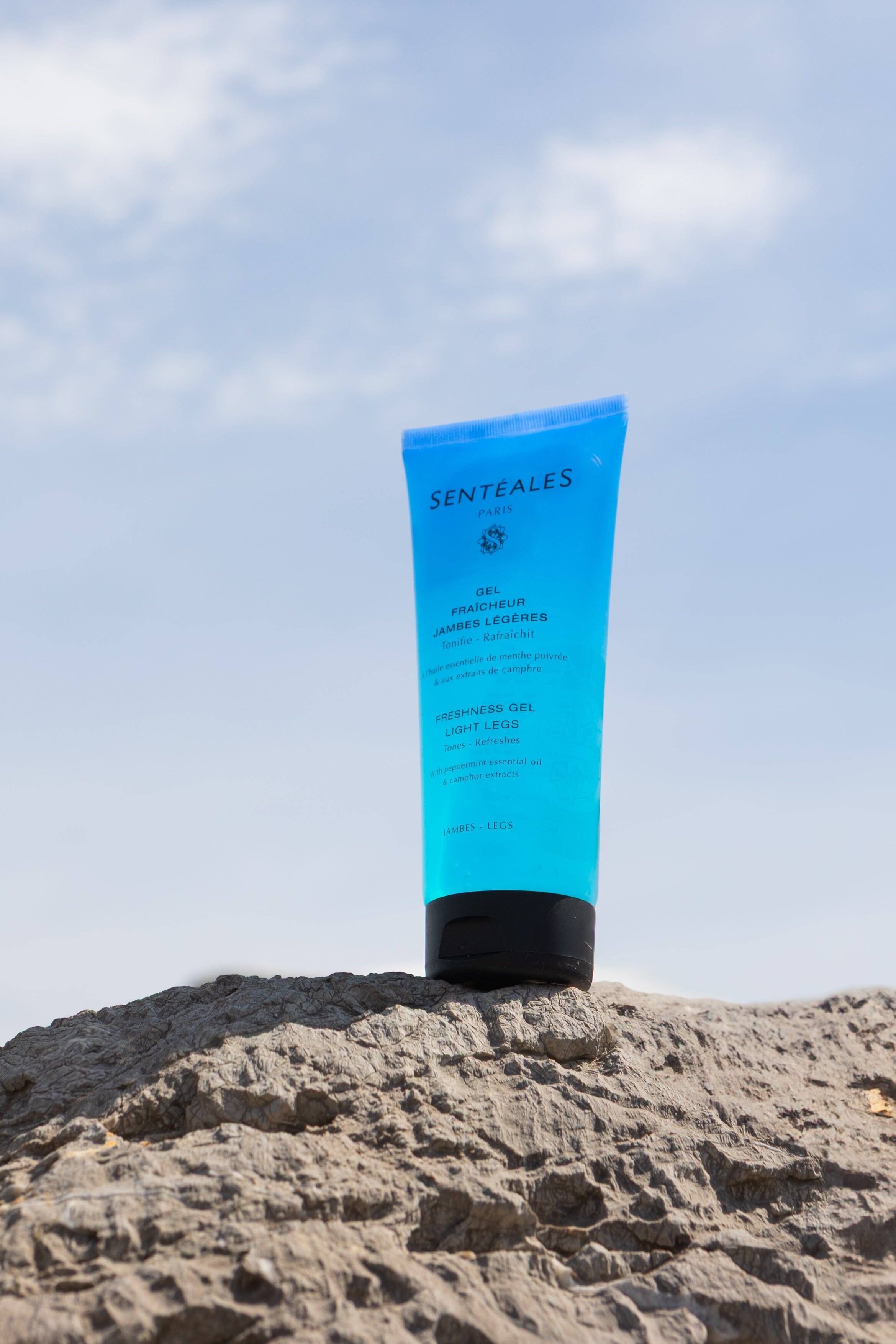 Gel Fraîcheur Jambes Légères Soin Corps SENTÉALES PARIS 