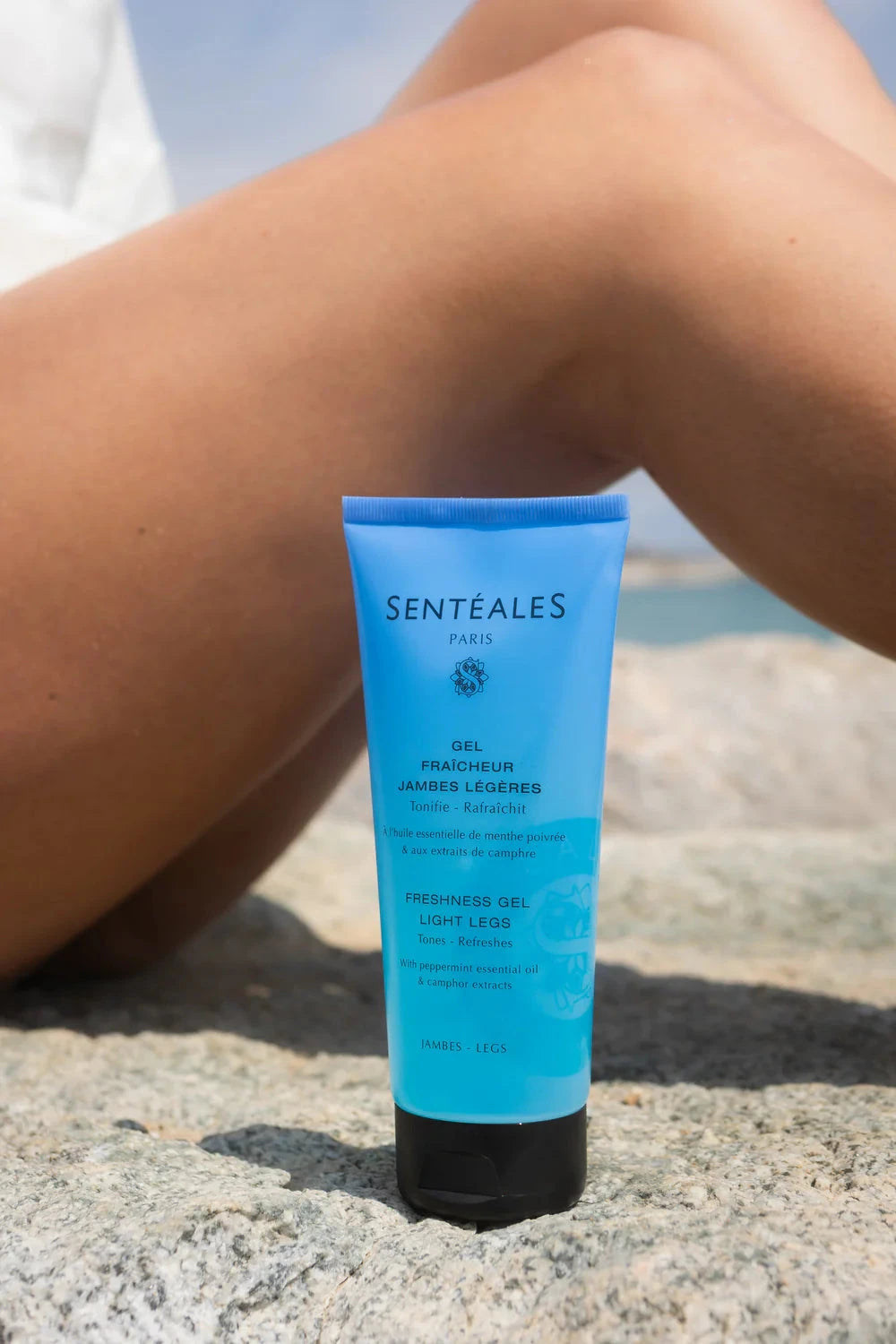Gel Fraîcheur Jambes Légères Soin Corps SENTÉALES PARIS 