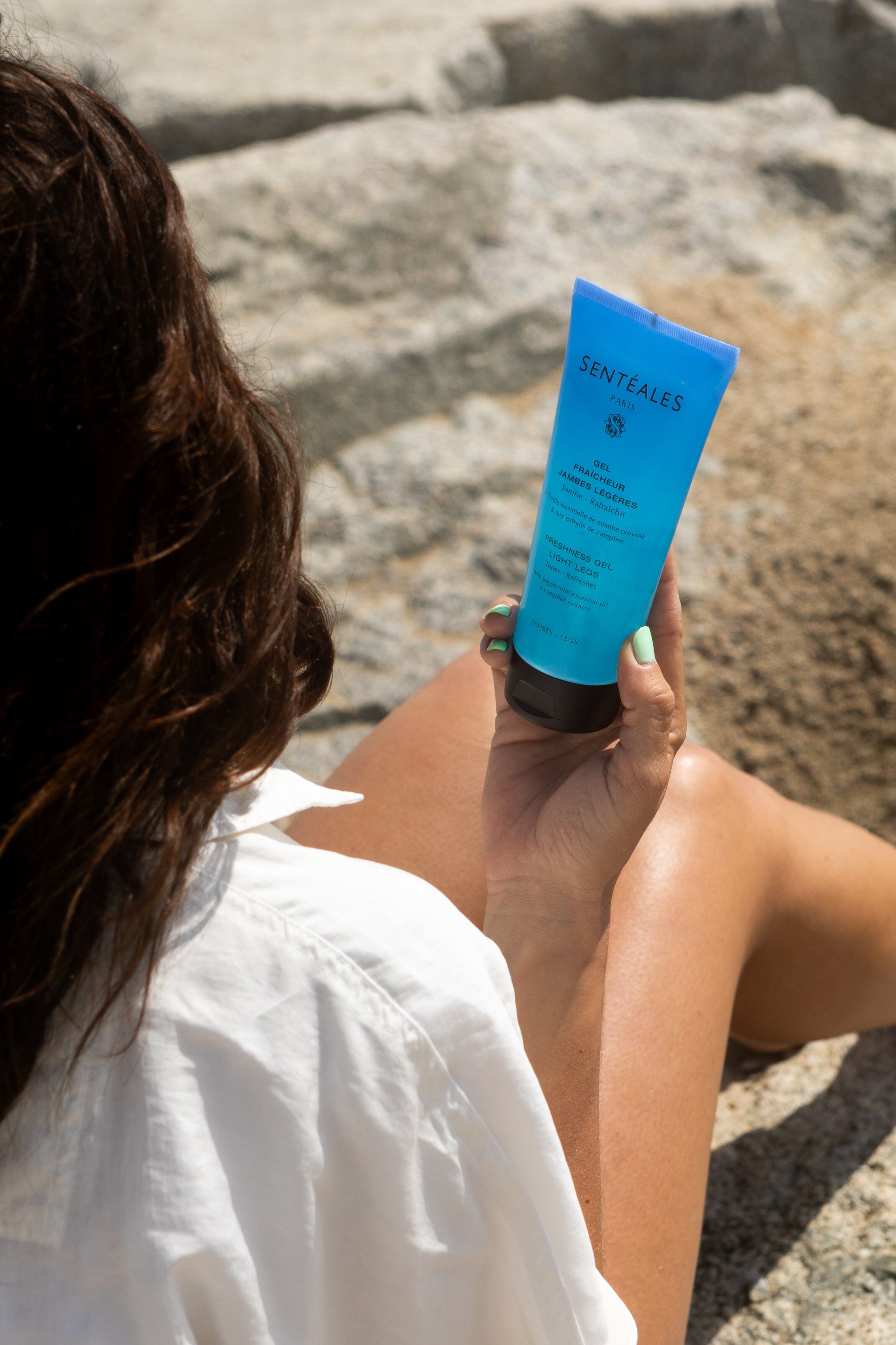 Gel Fraîcheur Jambes Légères Soin Corps SENTÉALES PARIS 