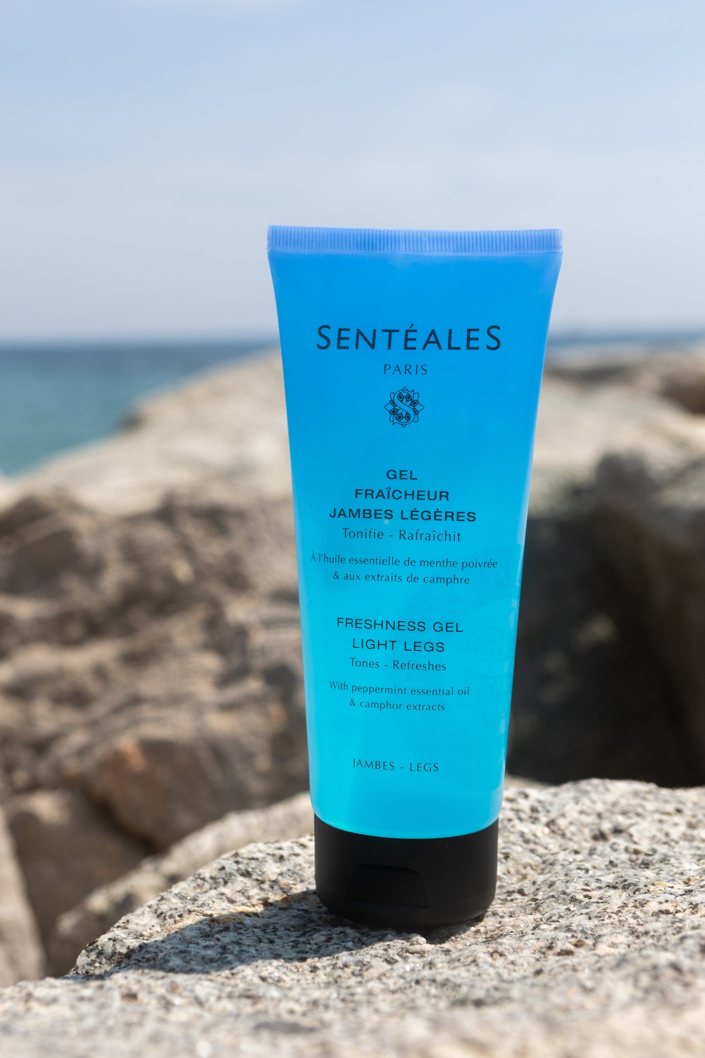 Gel Fraîcheur Jambes Légères Soin Corps SENTÉALES PARIS 
