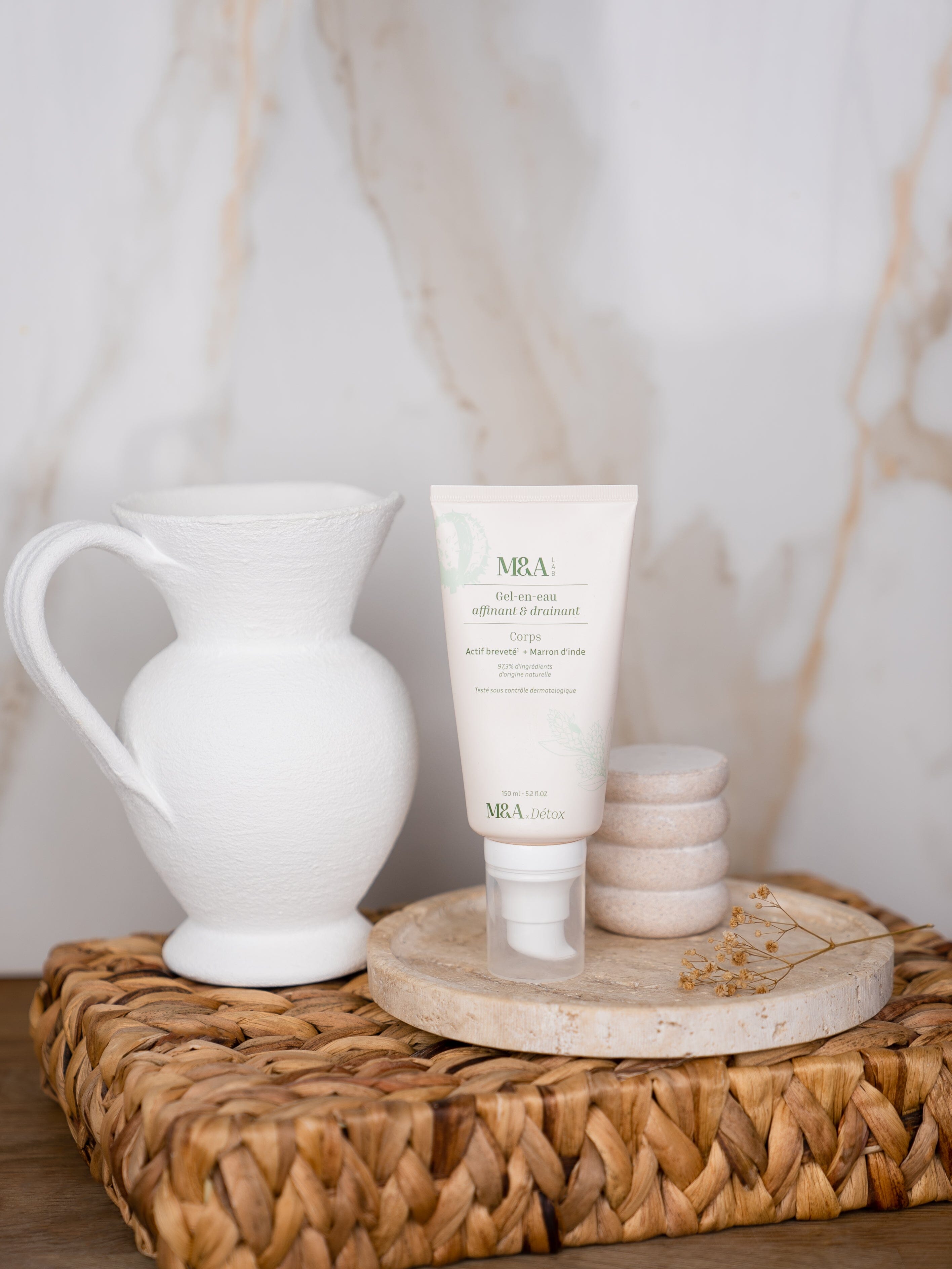 Gel-en-Eau Affinant et Drainant Soin Corps M&A Lab 