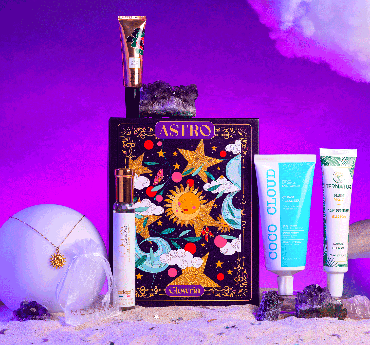 Duo Box GLOWRIA - Mimosa Season & Astro Kit de cosmétiques GLOWRIA 