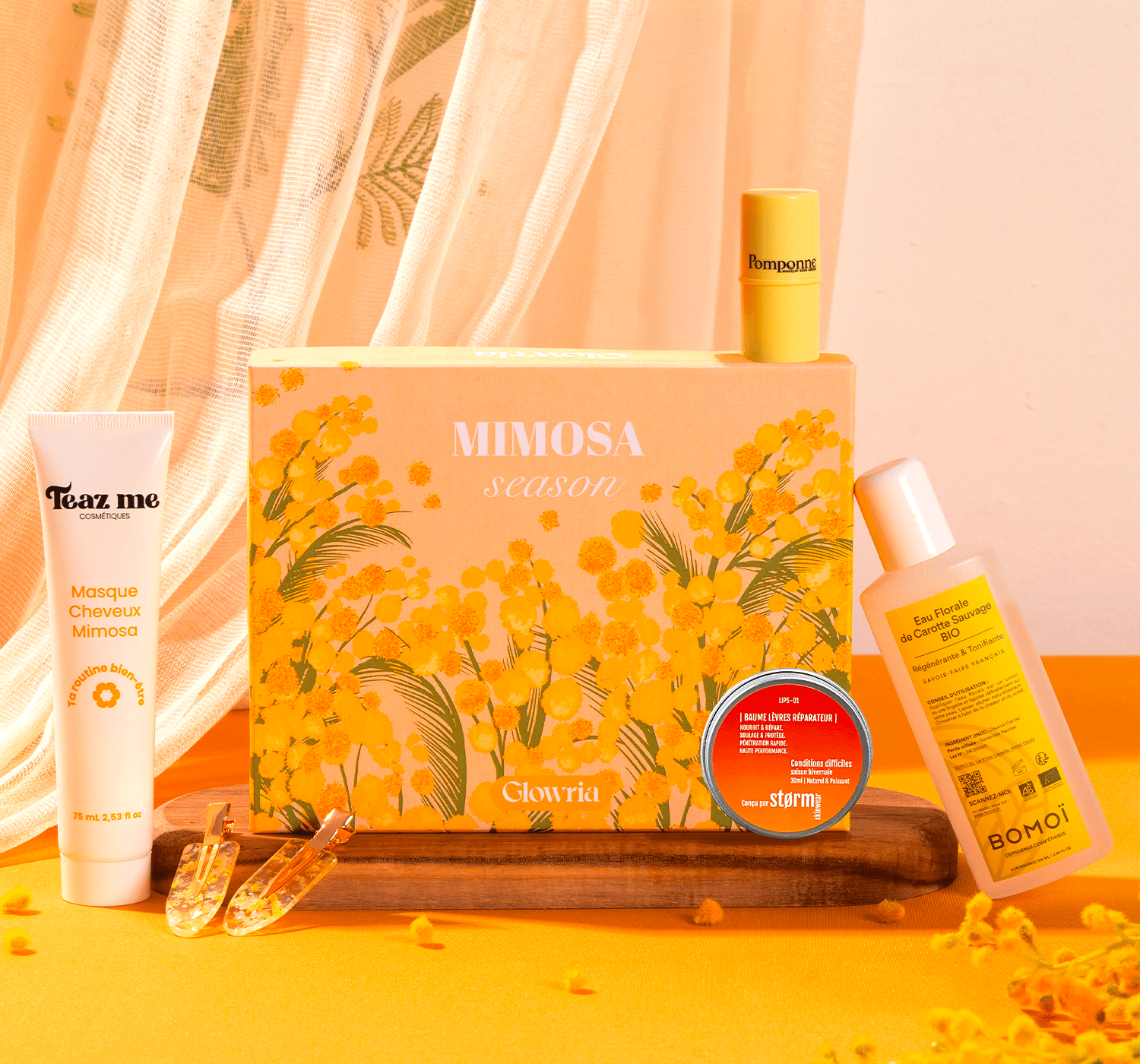 Duo Box GLOWRIA - Mimosa Season & Astro Kit de cosmétiques GLOWRIA 