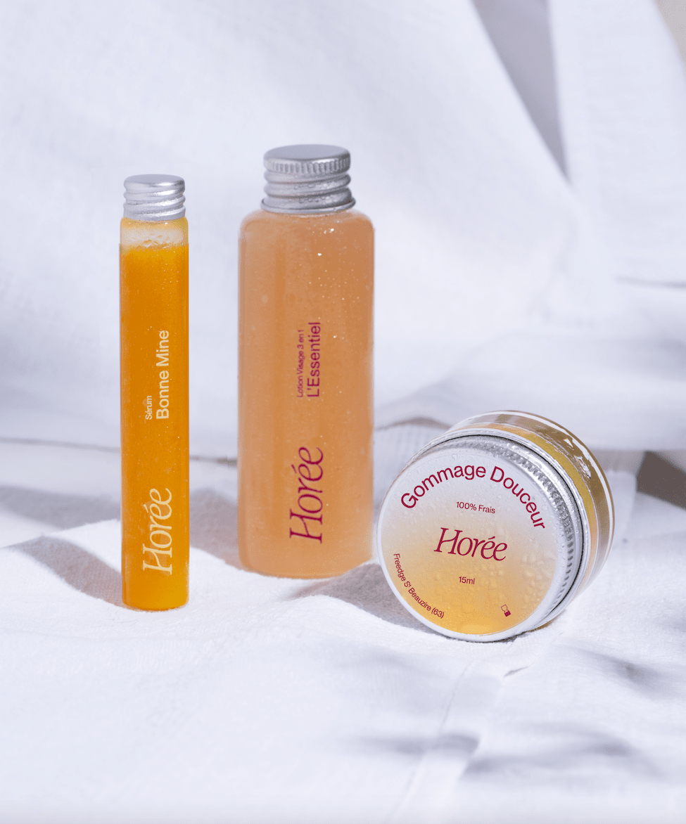 Trio peau éclatante Routine Horée 