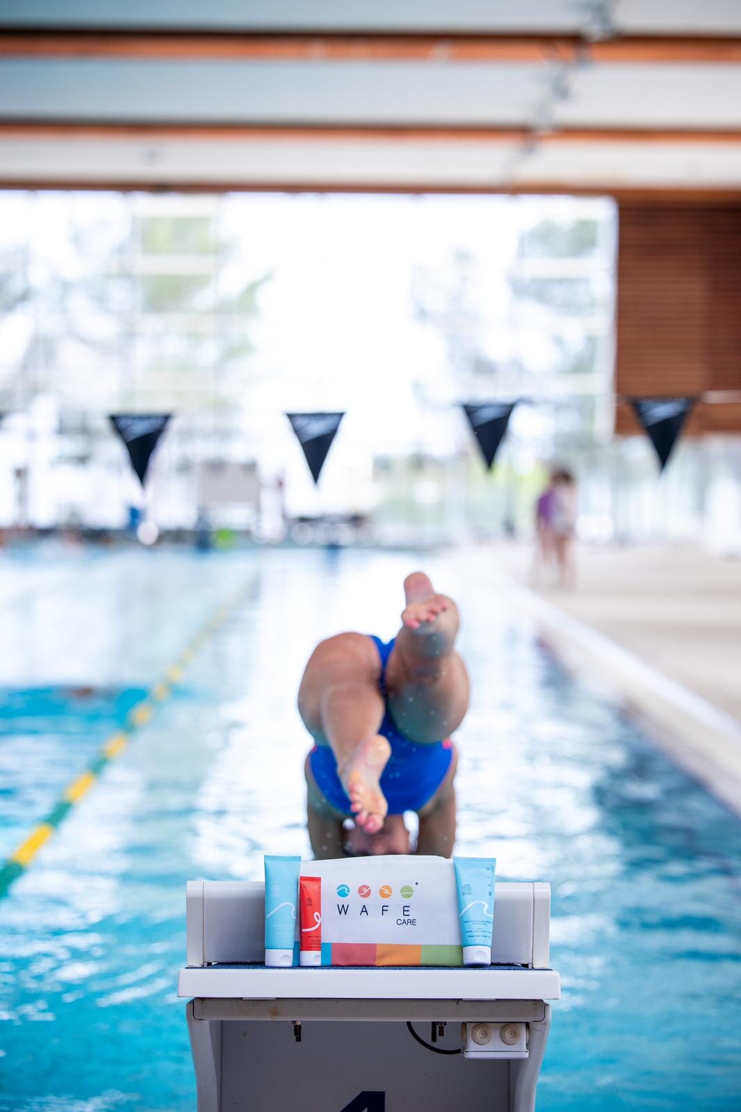Shampooing douche après-piscine Soin capilaire WAFE CARE 