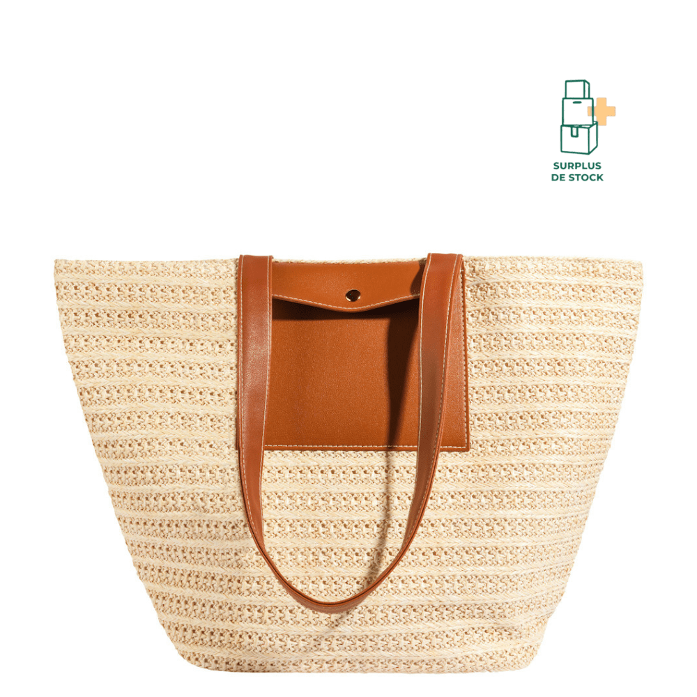 SAC CABAS TRESSÉ Accessoire Jozz Beauty Dimensions : 47 x 33 x 12.5 cm 