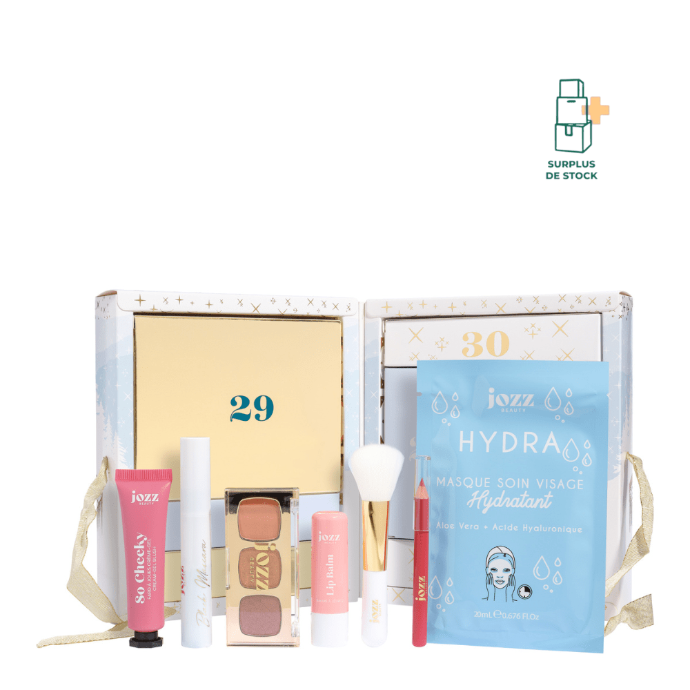 CALENDRIER DE L’APRÈS WINTER SPARKLE Maquillage Jozz Beauty Calendrier 7 produits 