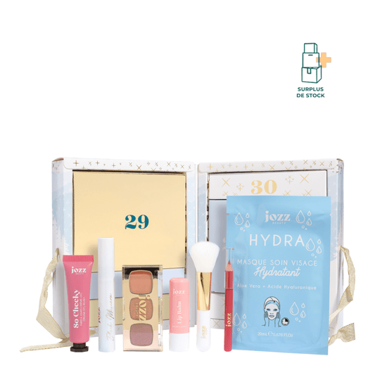 CALENDRIER DE L’APRÈS WINTER SPARKLE Maquillage Jozz Beauty Calendrier 7 produits 