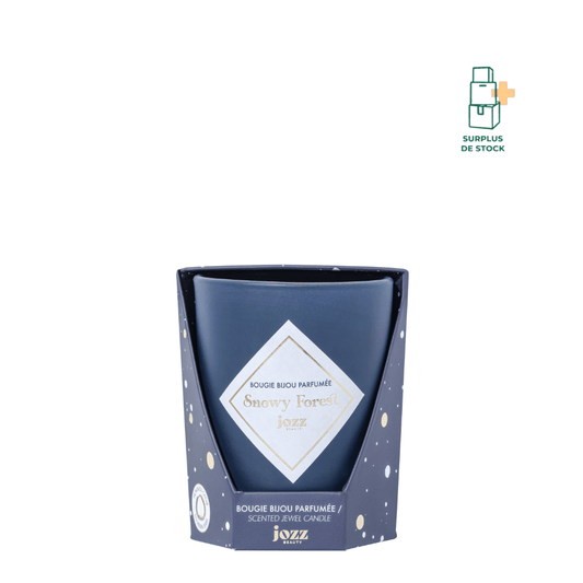SNOWY FOREST - Bougie Bijou Mèche Crépitante bougie d'ambiance Jozz Beauty 