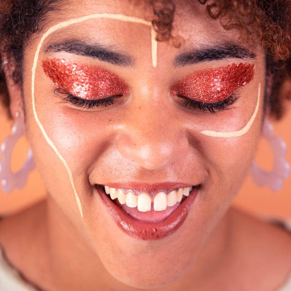 Paillettes Gravé dans la Brique Maquillage Si Si La Paillette 