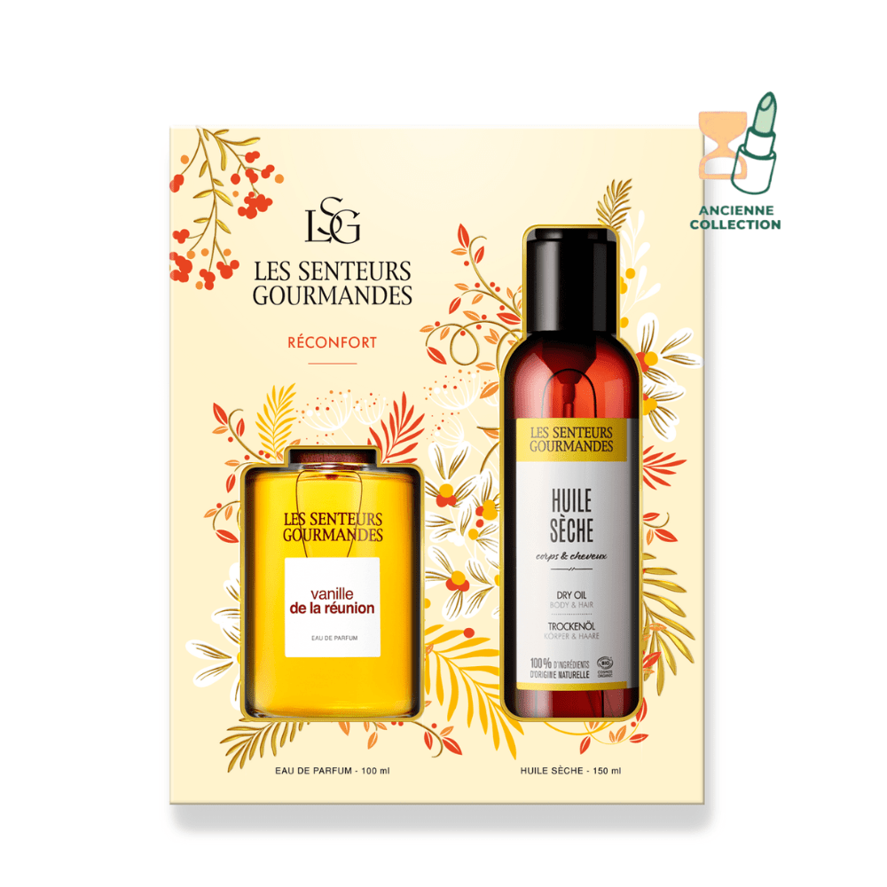 Coffret Vanille de la Réunion Parfum Les Senteurs Gourmandes FAMILLE OLFACTIVE : Gourmande 