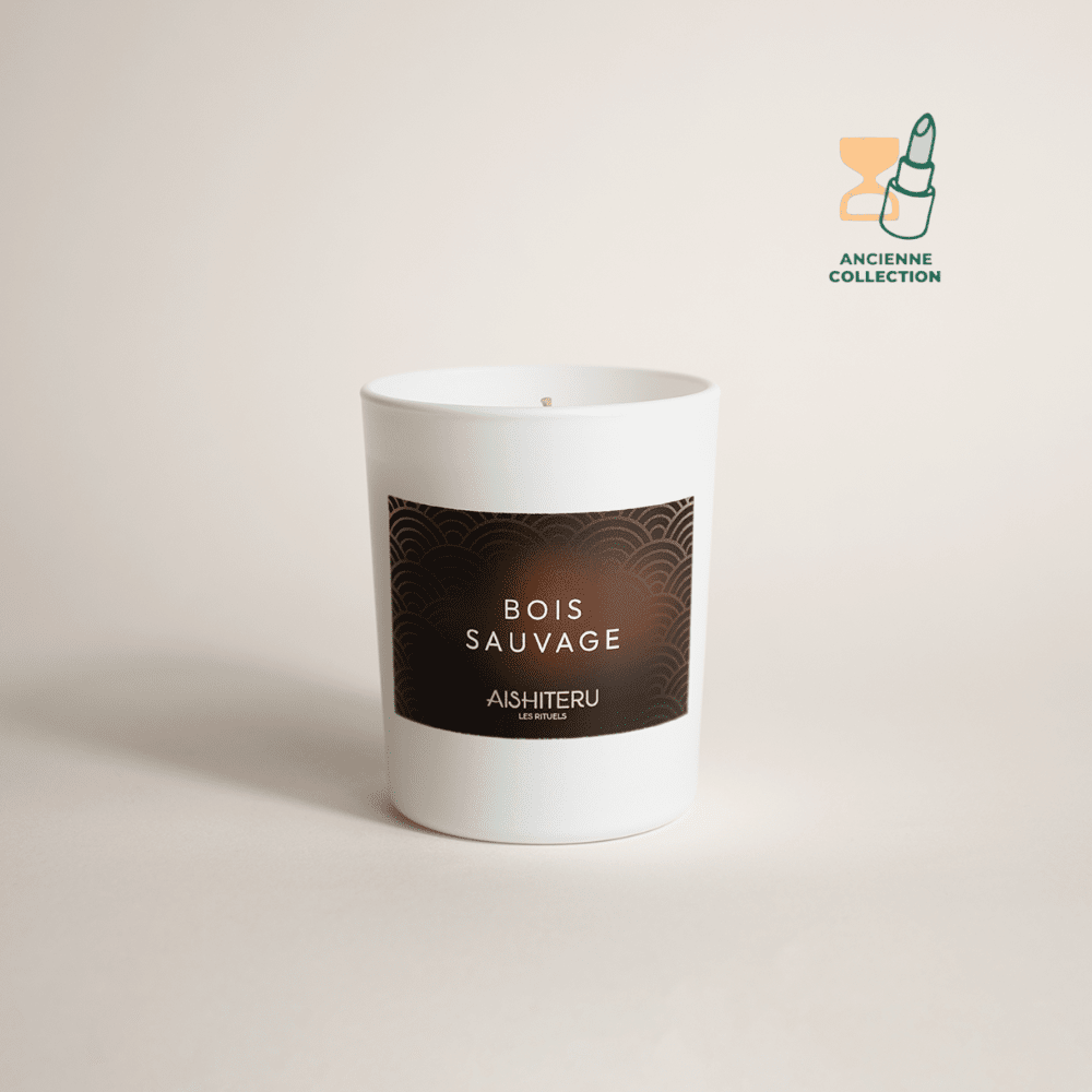 BOIS SAUVAGE - Bougie parfumée parfum d'interieur AISHITERU 75 g 