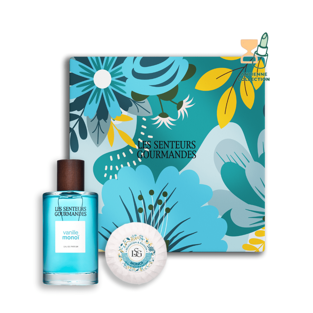 Coffret Vanille Monoï (Fête des mères 2024) Parfum Les Senteurs Gourmandes FAMILLE OLFACTIVE : Floral Ancienne collection : Fête des mères 2024 