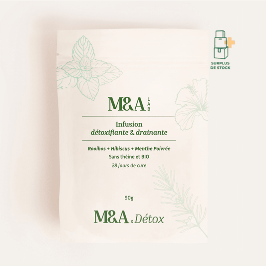 Infusion Détoxifiante et Drainante Infusion M&A Lab 90 g 