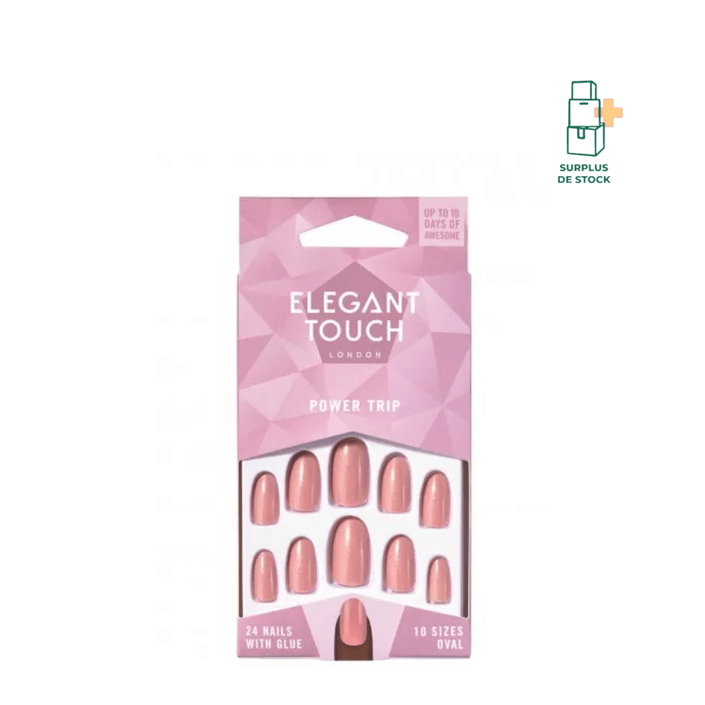 FAUX ONGLES - COULEUR POWER TRIP faux ongles ELEGANT TOUCH 