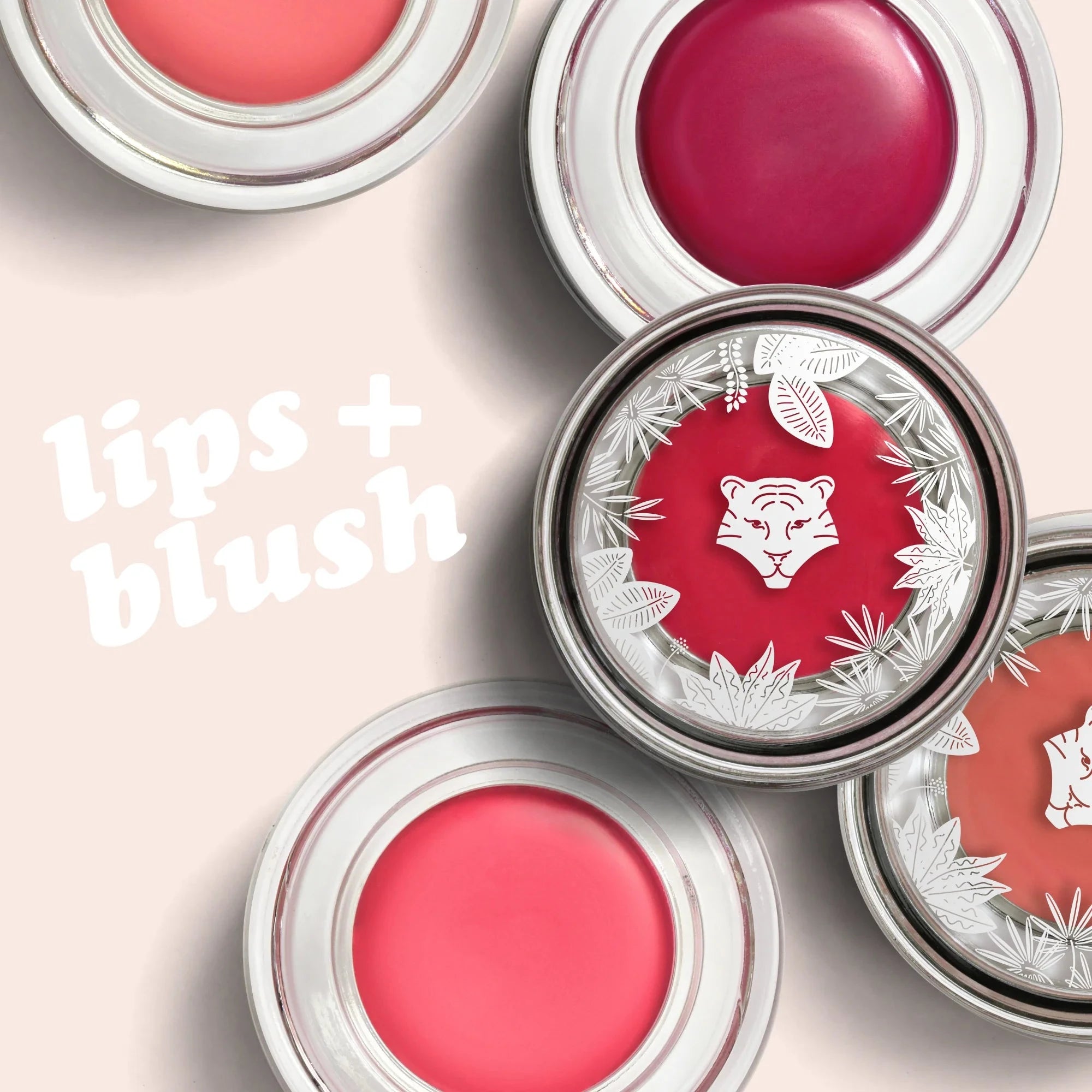 Lips + Blush Maquillage ALL TIGERS 