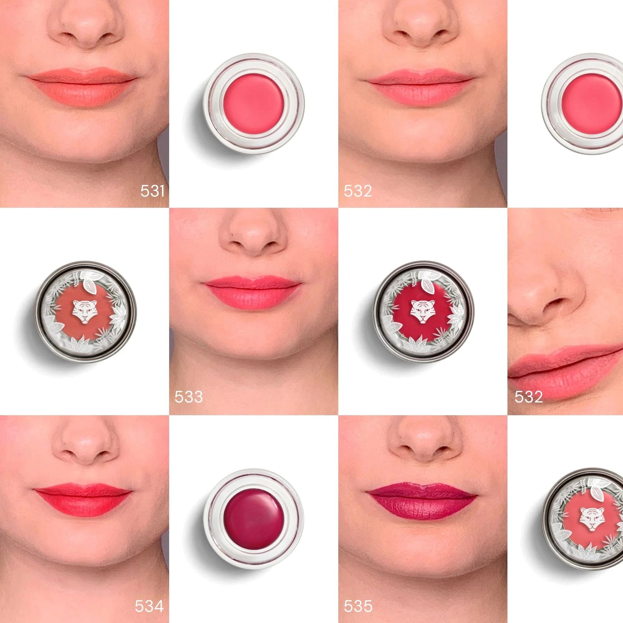 Lips + Blush Maquillage ALL TIGERS 