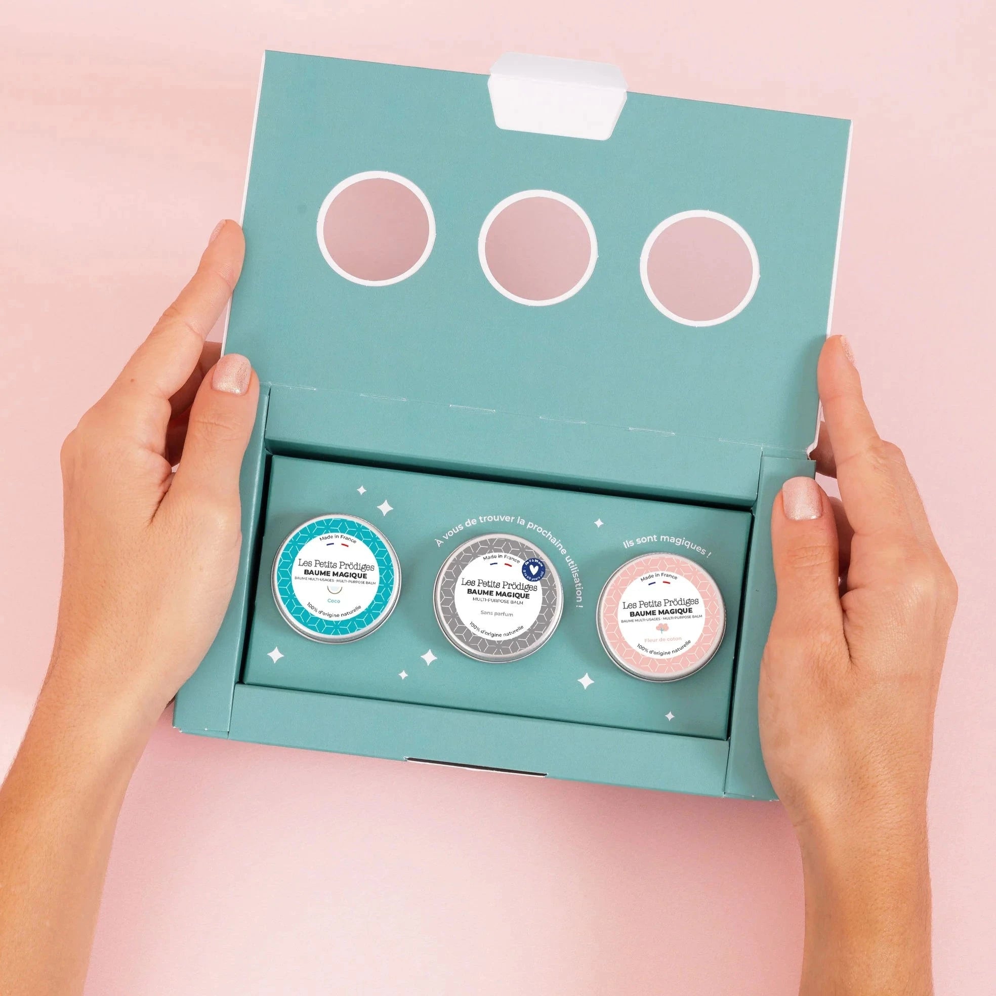 Coffret Trio Baumes Multi-usages Soin Corps Les Petits Prodiges 