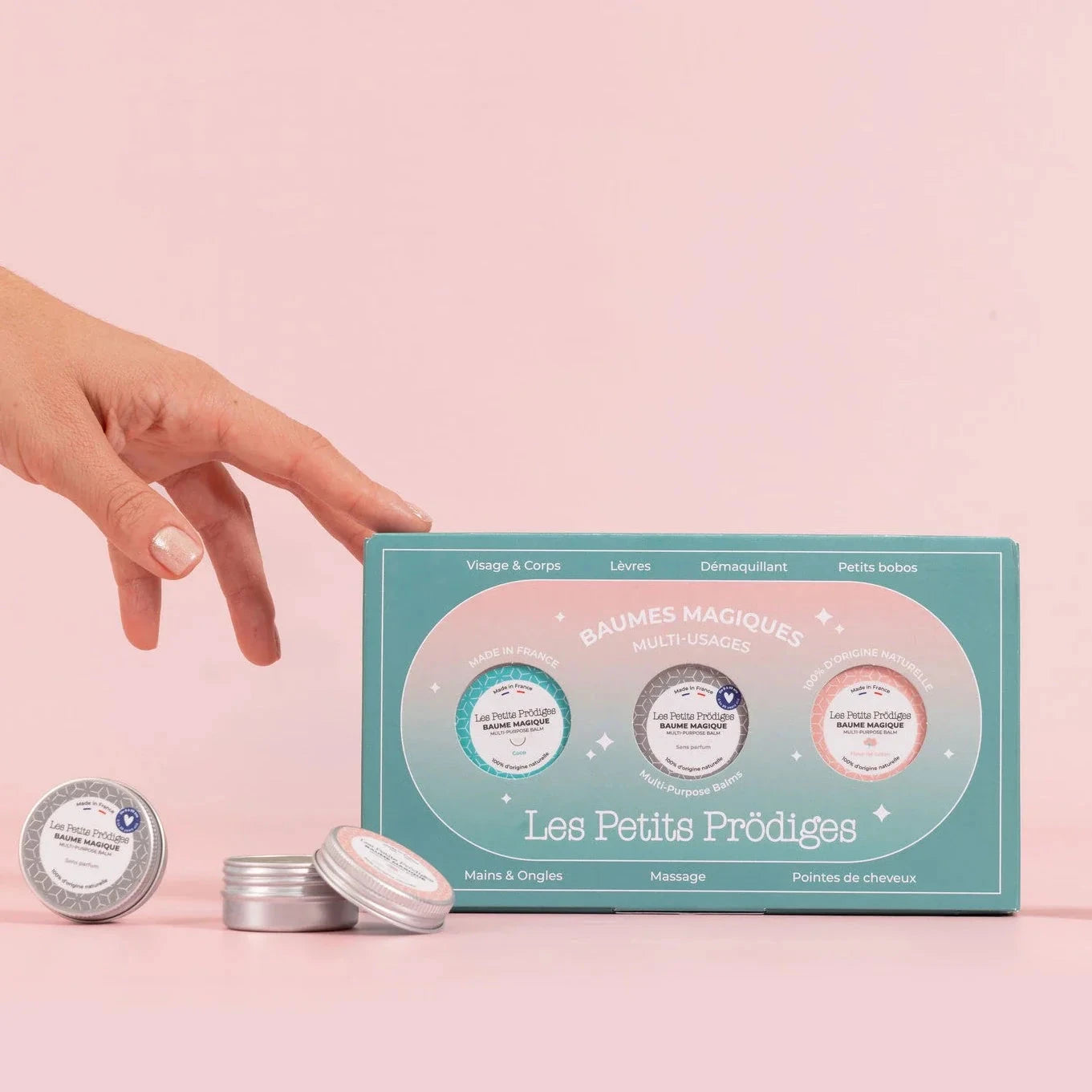 Coffret Trio Baumes Multi-usages Soin Corps Les Petits Prodiges 