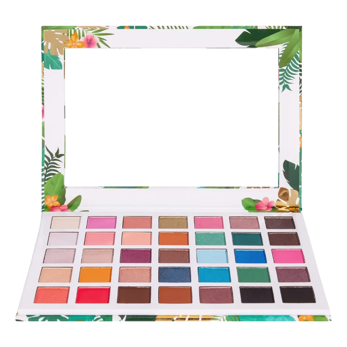 Palette Paradis Tropical - 35 Fards à Paupières Maquillage Jozz Beauty 