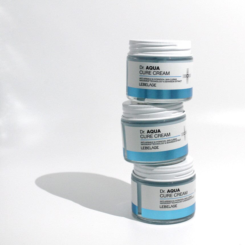 Dr. Aqua Cure Cream - Crème Hydratante Anti-Rides Soin Visage Lebelage 