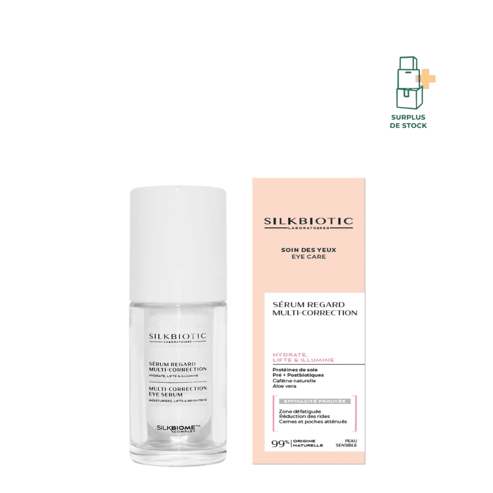 Sérum regard multi-correction - Soin contour des yeux Soin Visage SILKBIOTIC Flacon-pompe 15 ml 