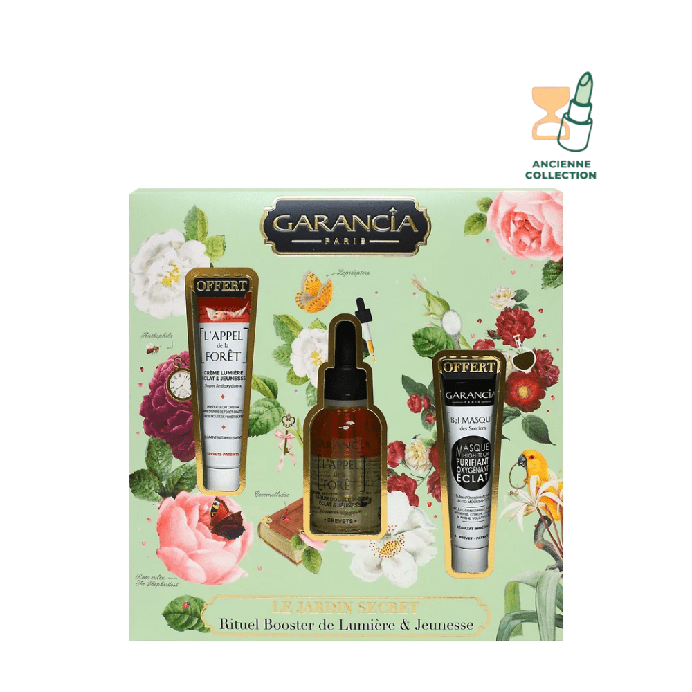 LE JARDIN SECRET - Rituel Booster de Lumière & Jeunesse soin hydratant GARANCIA 40 ml - 10 ml - 10 ml 