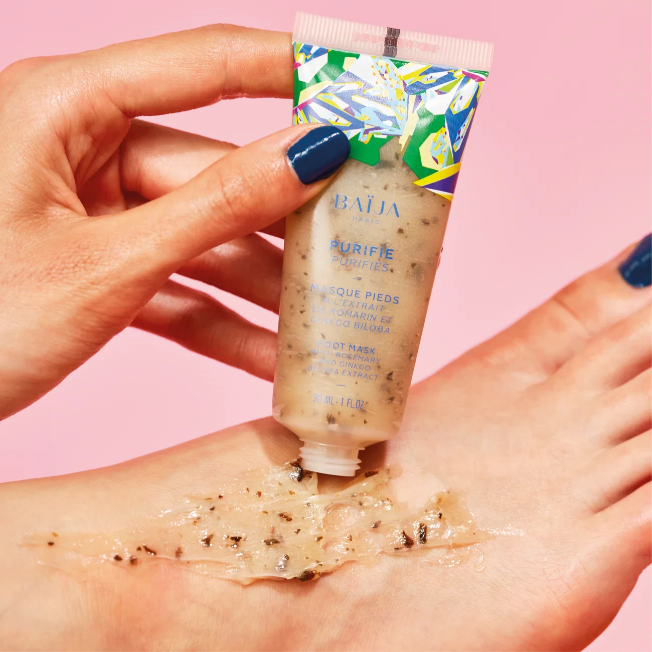 Masque Pieds Purifiant Soin Corps BAÏJA 