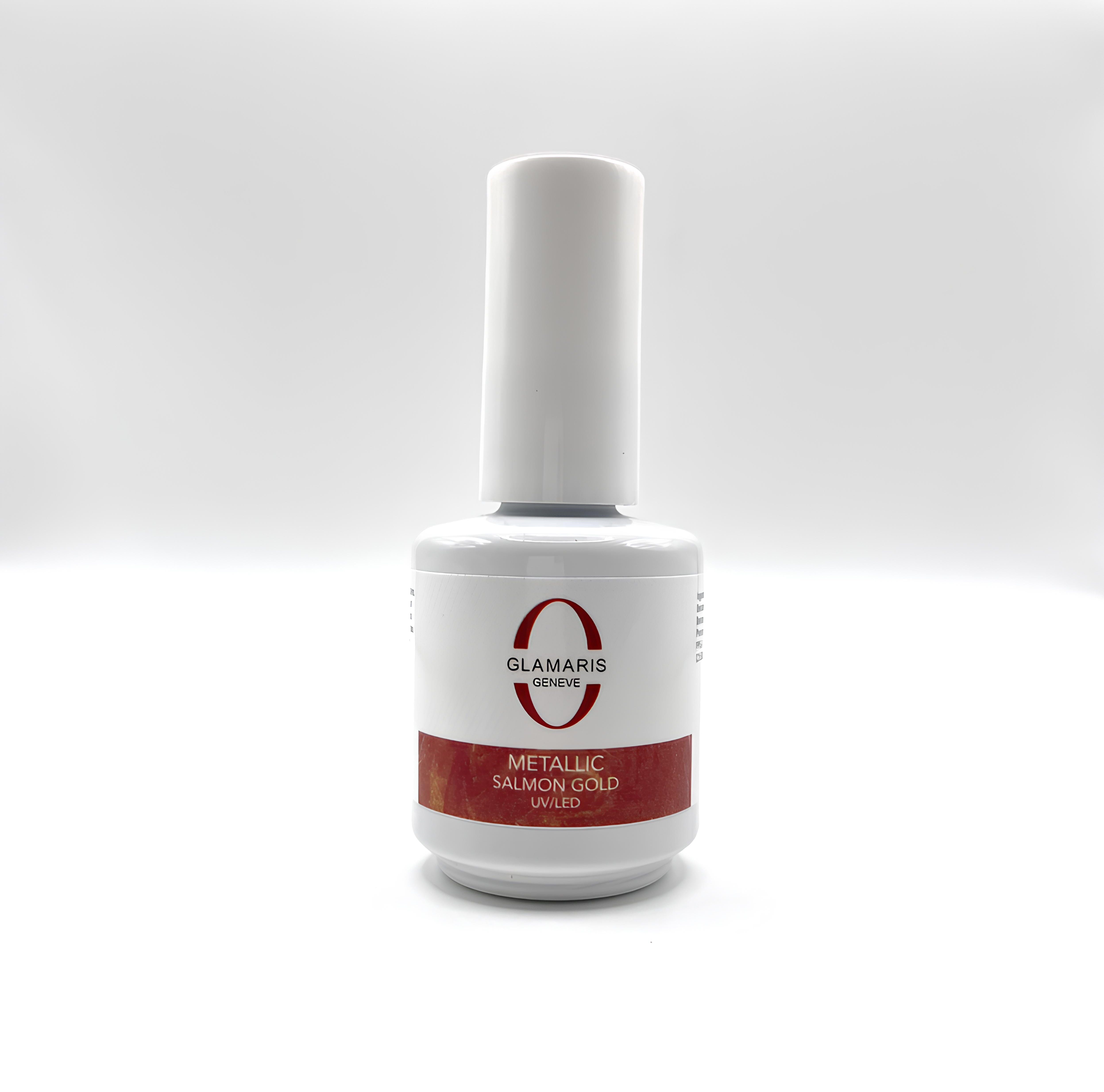 Vernis à ongles semi permanent - METALLIC SALMON GOLD Vernis à ongles GLAMARIS 