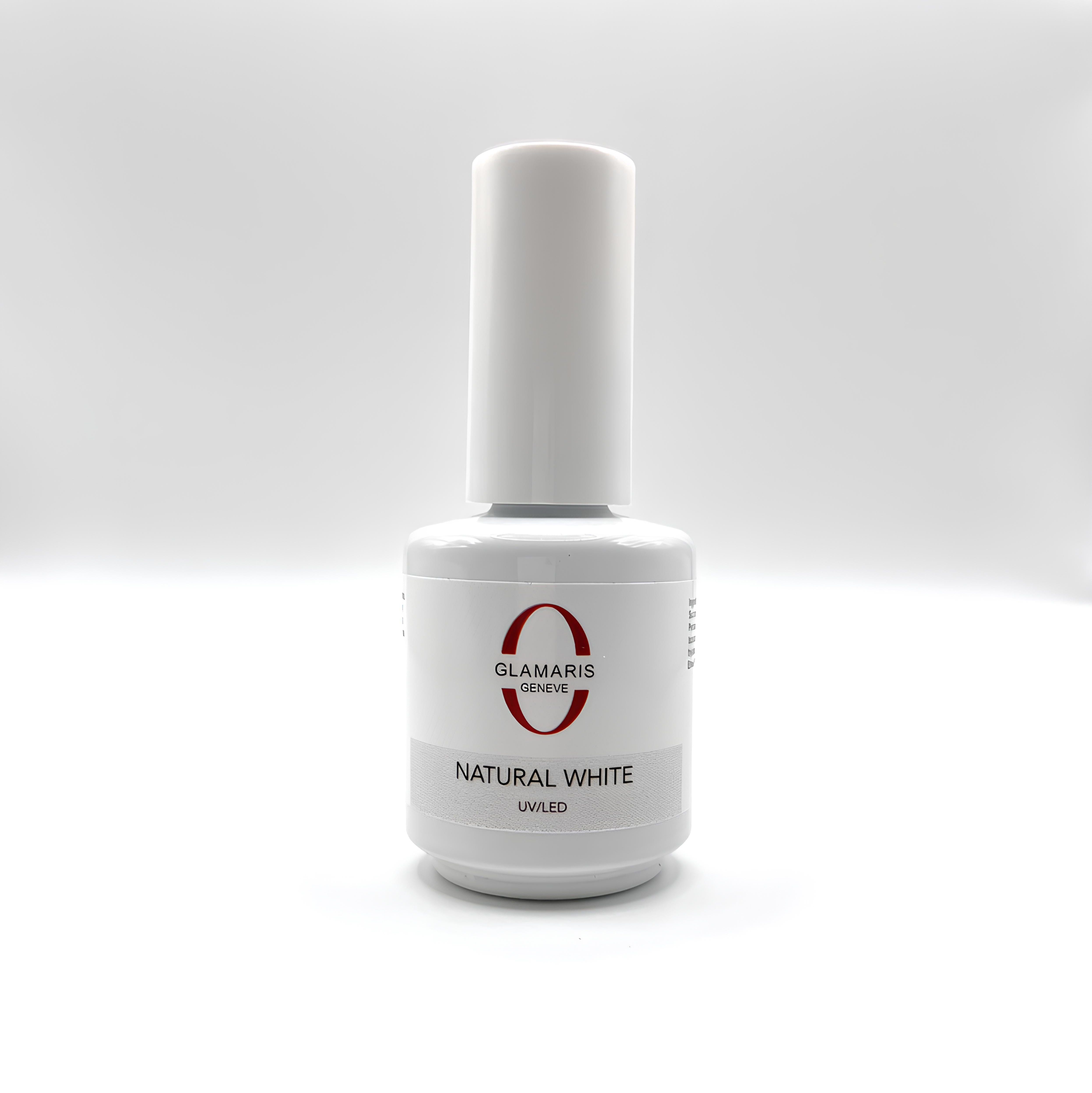 Vernis à ongles semi permanent - NATURAL WHITE Vernis à ongles GLAMARIS 