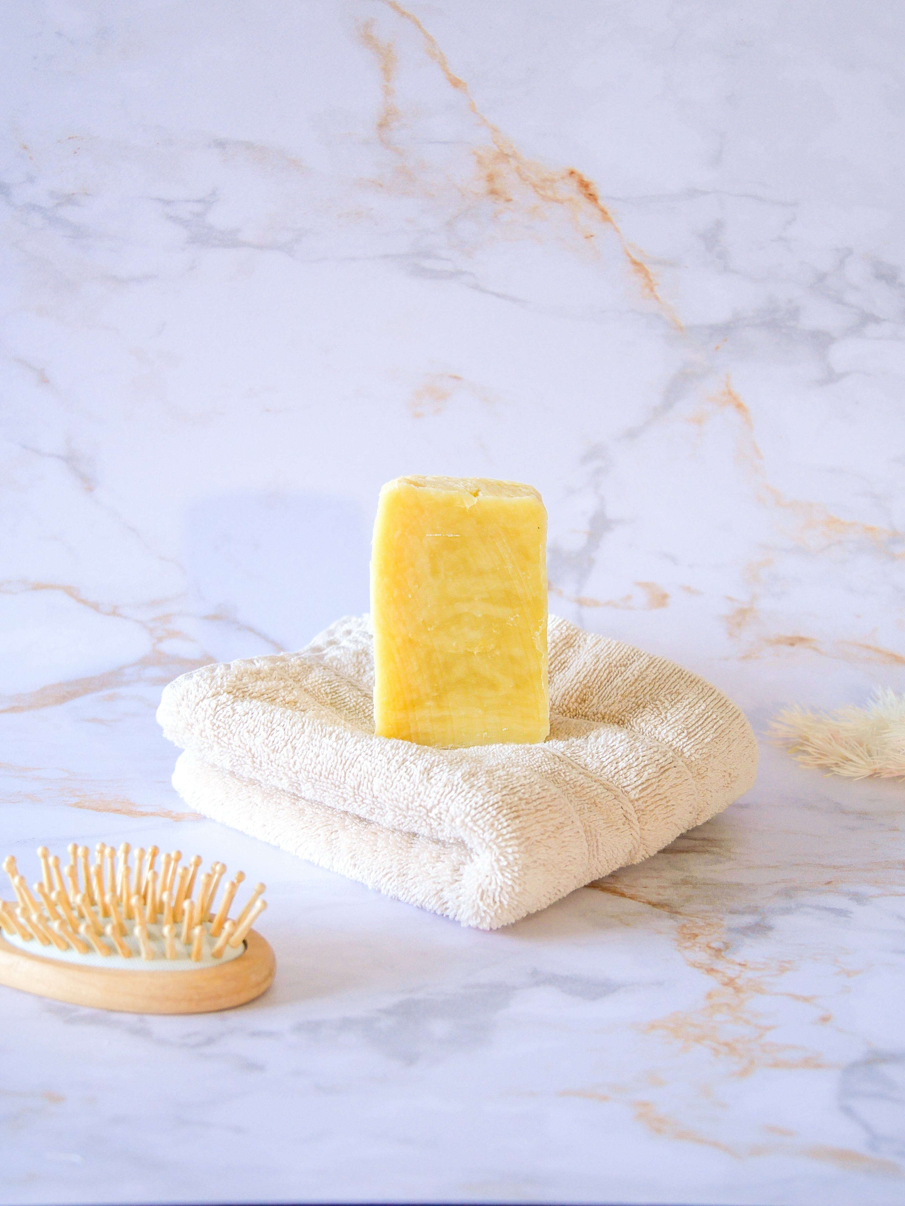 Savon surgras bio L'ensoleillé - Clémentine et Lavande Savon Corps L'orée du sud 