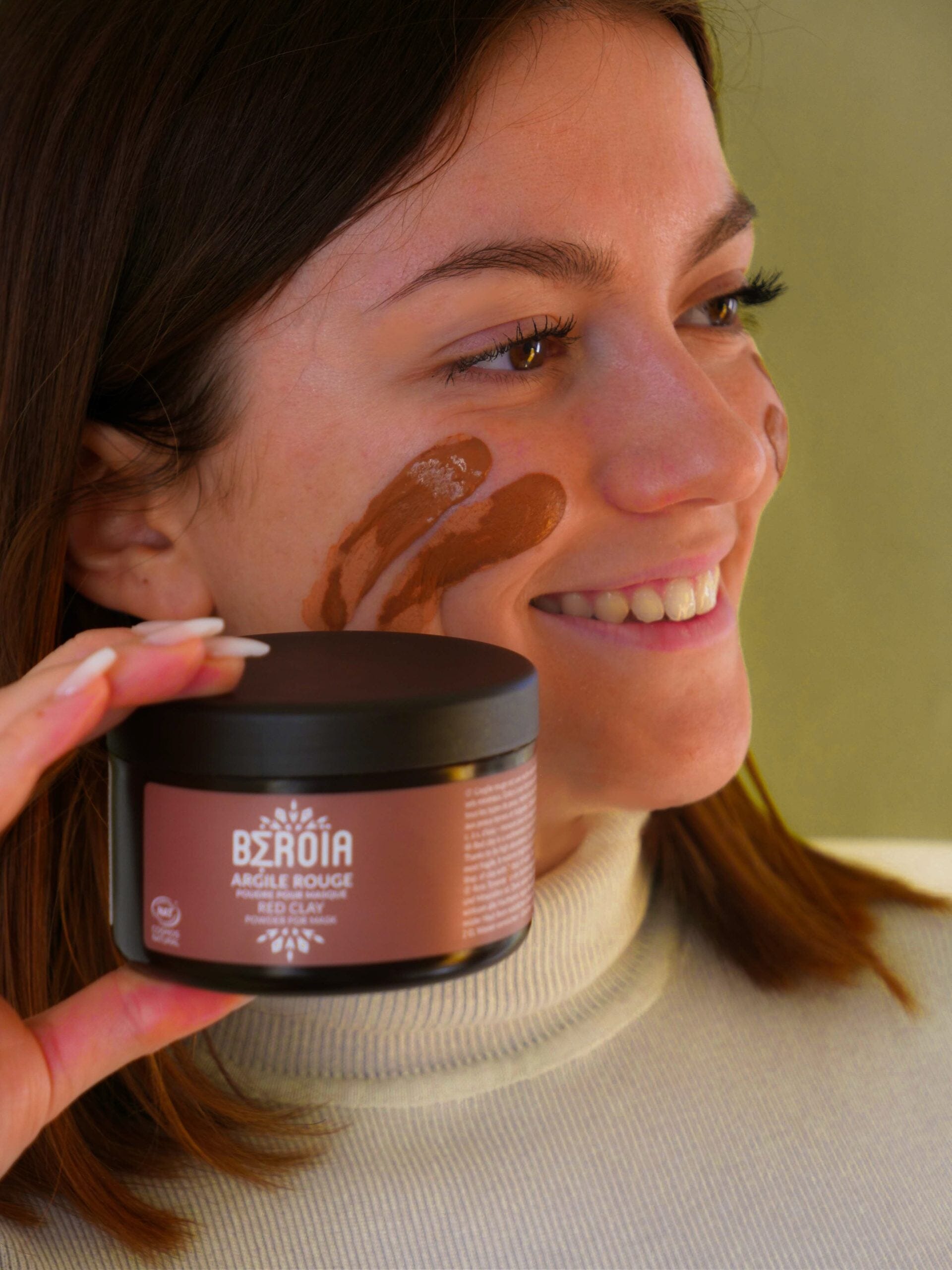 Argile rouge COSMOS NATURAL Soin Visage BEROIA 