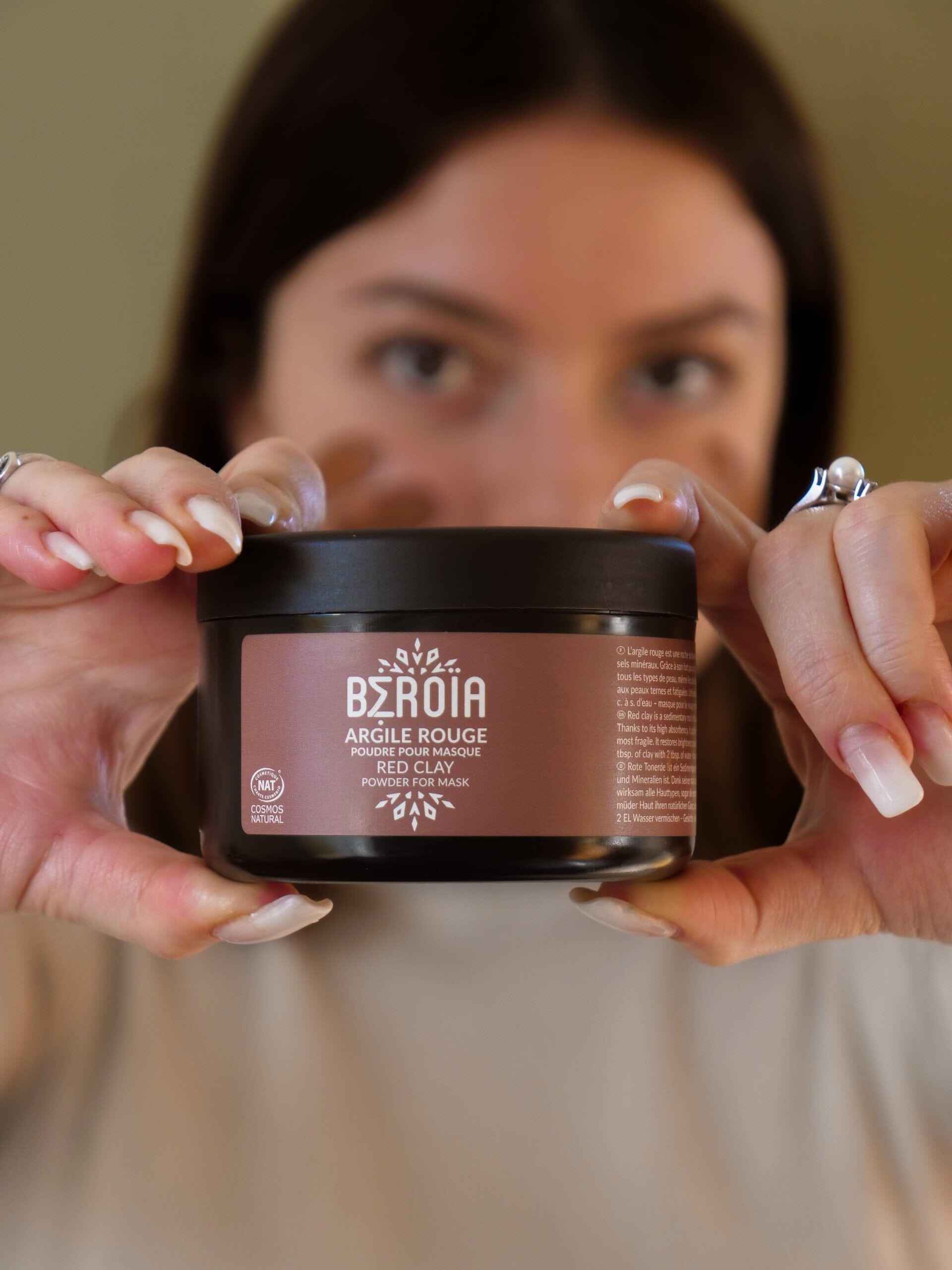 Argile rouge COSMOS NATURAL Soin Visage BEROIA 