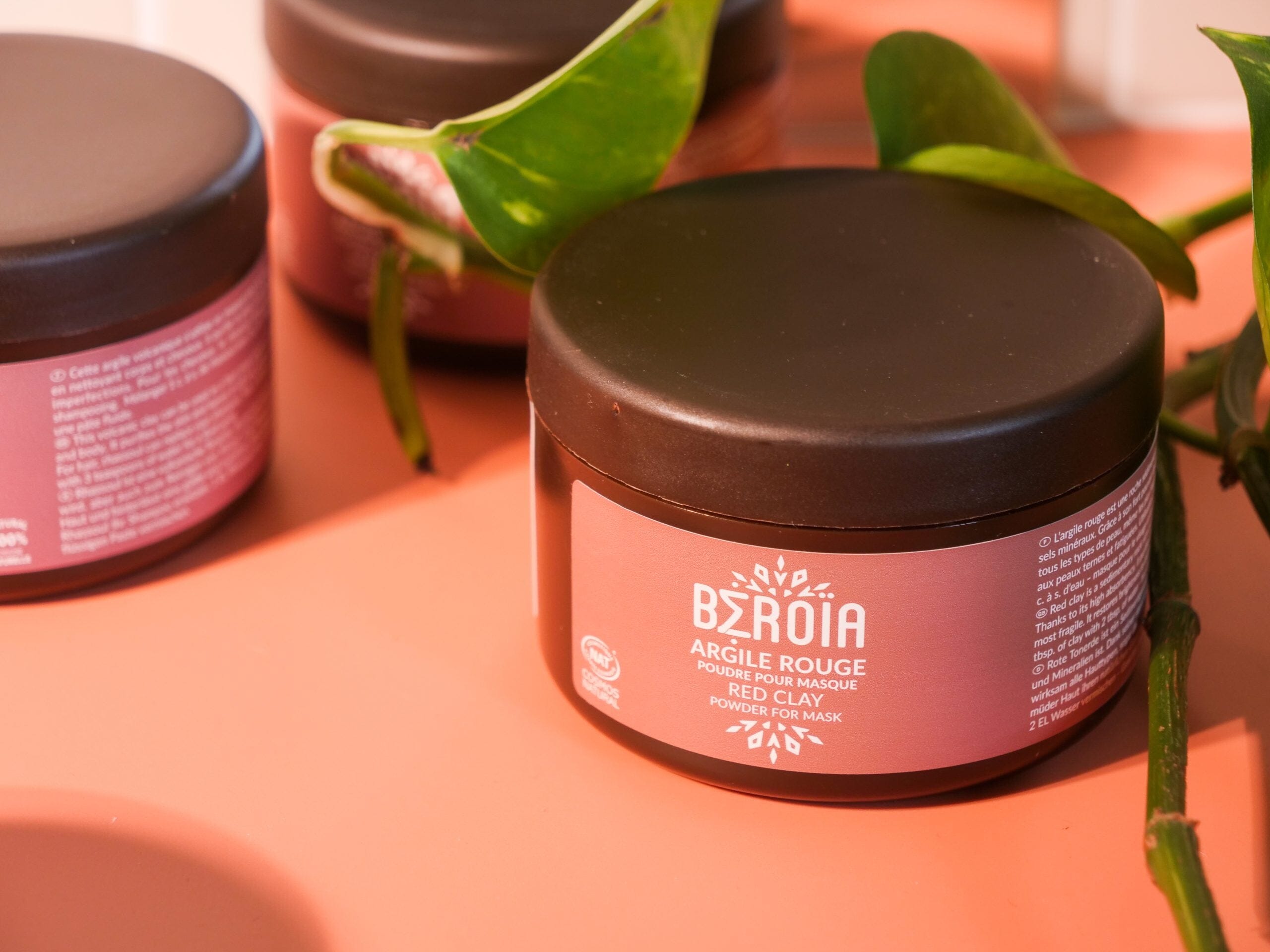 Argile rouge COSMOS NATURAL Soin Visage BEROIA 