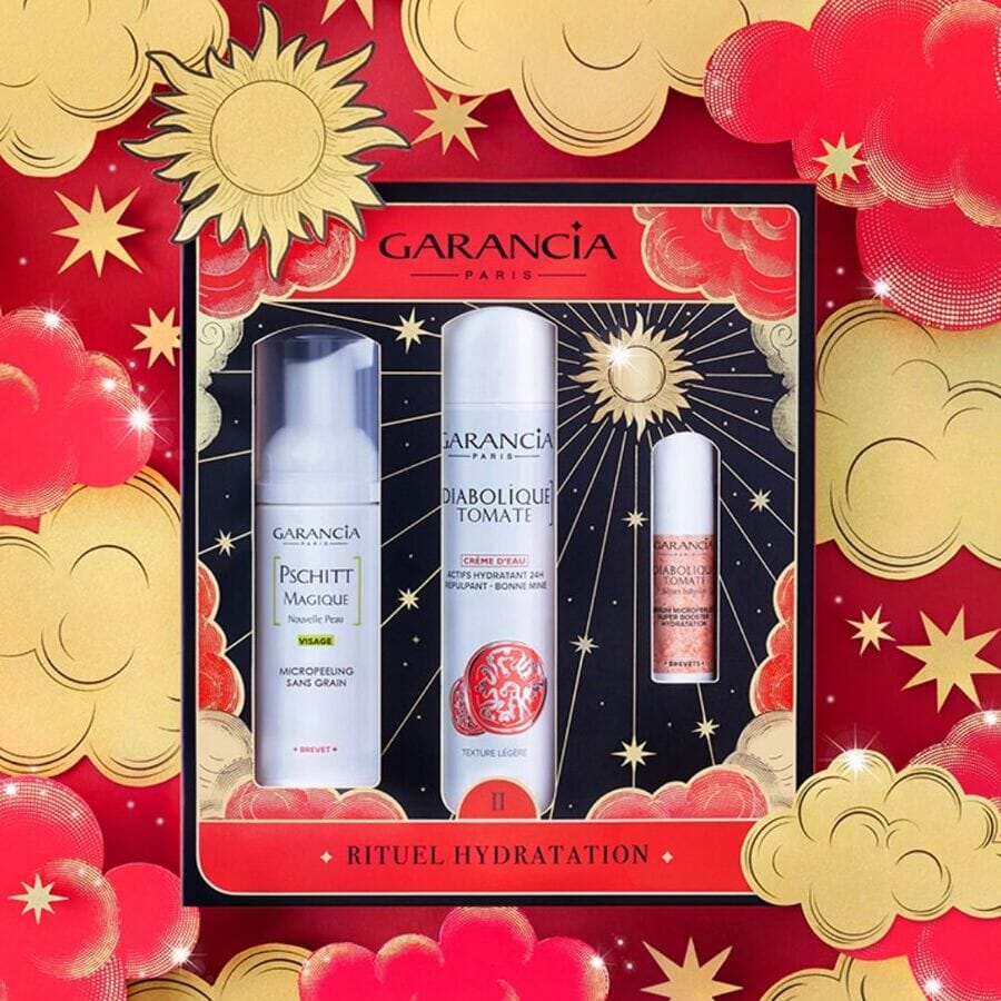 Coffret Rituel Hydratation Bonne Mine - Noël 2025 Soin Visage GARANCIA 