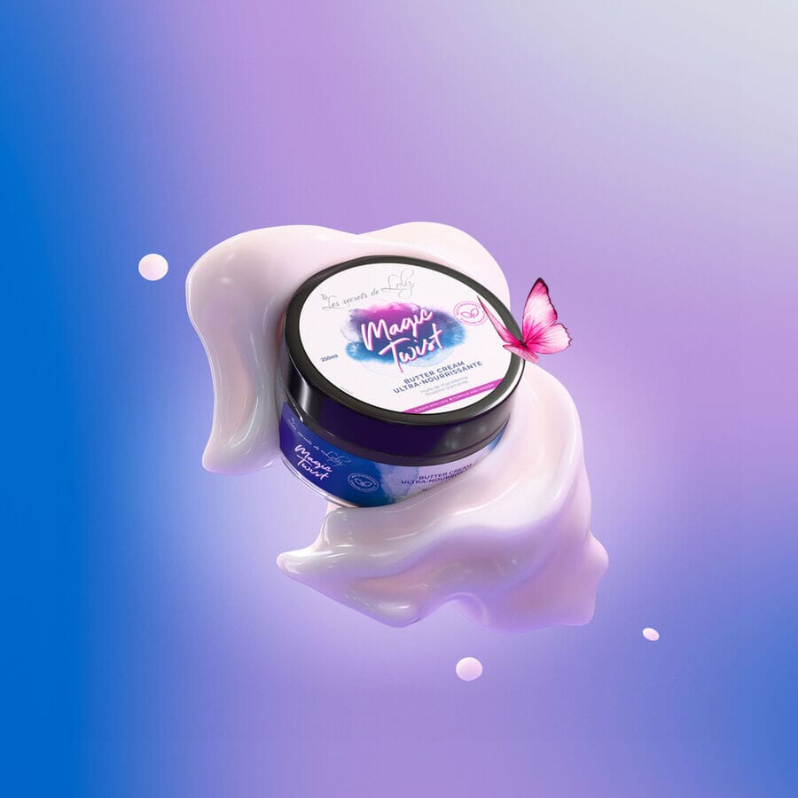 Magic Twist - Crème Sans Rinçage Ultra Nourrissante Soin Capillaire Les Secrets de Loly 