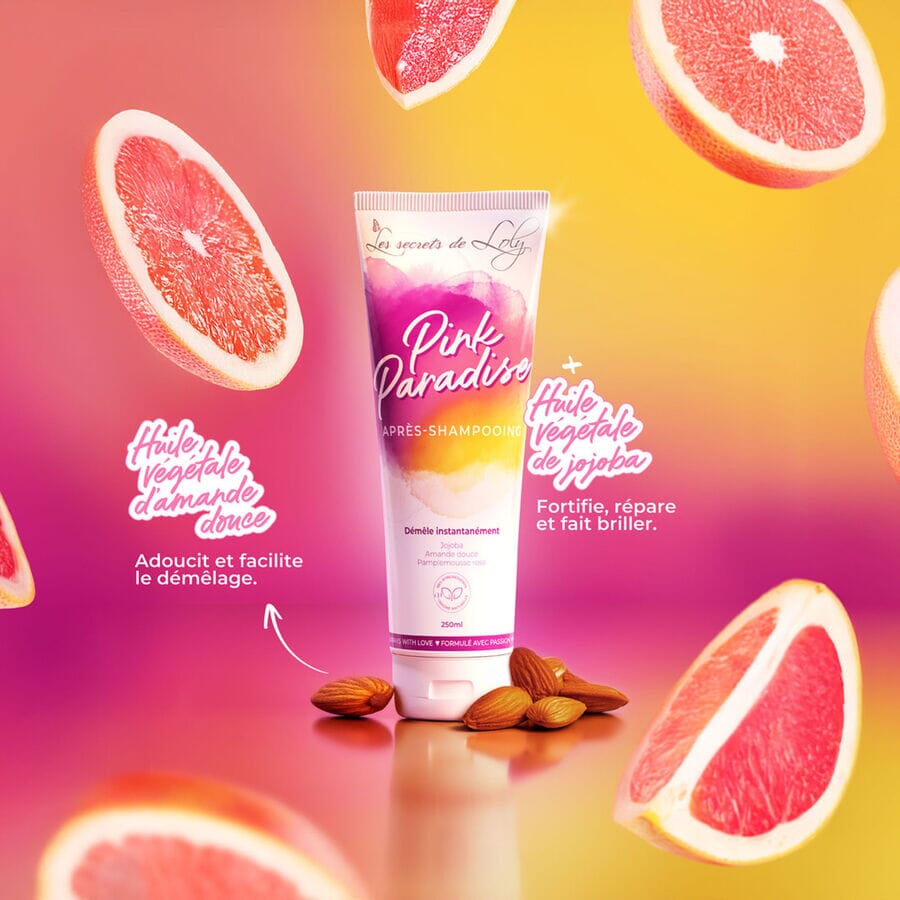 Pink Paradise - Après-shampooing Ultra Démêlant Après Shampoing Les Secrets de Loly 