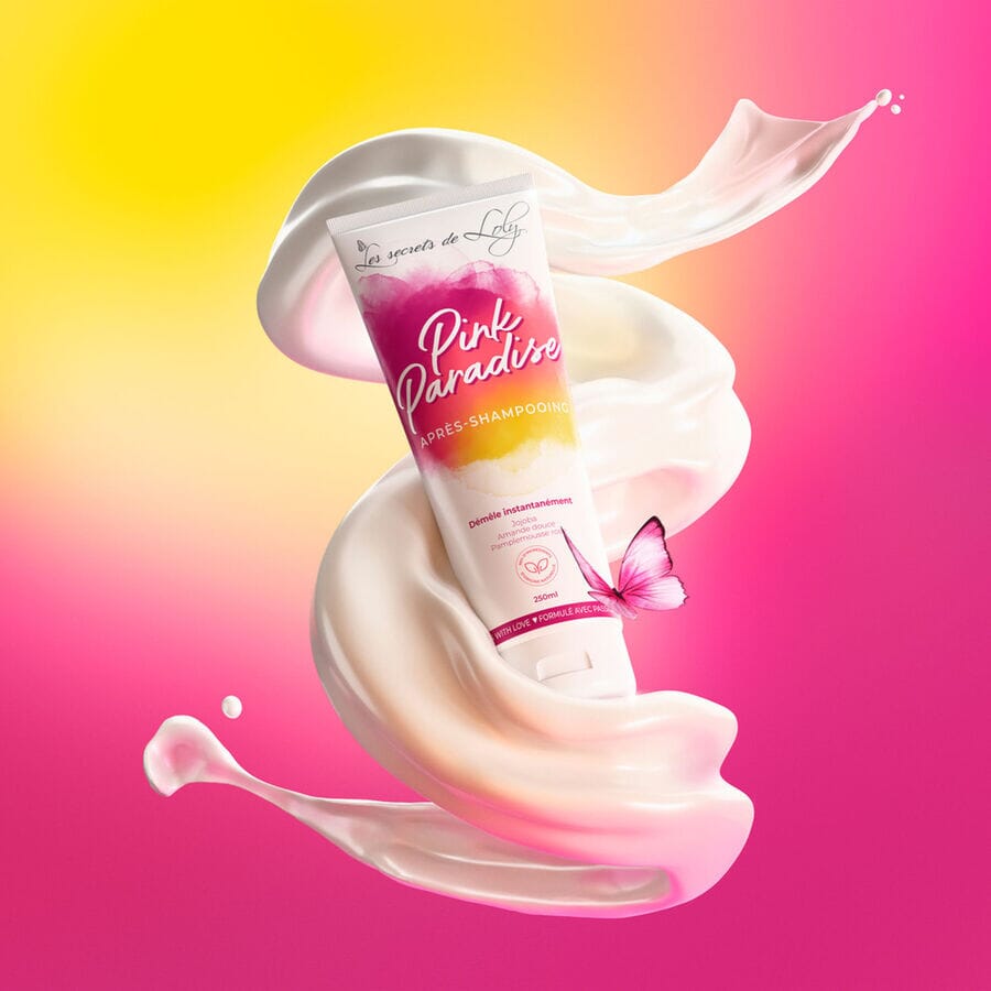 Pink Paradise - Après-shampooing Ultra Démêlant Après Shampoing Les Secrets de Loly 