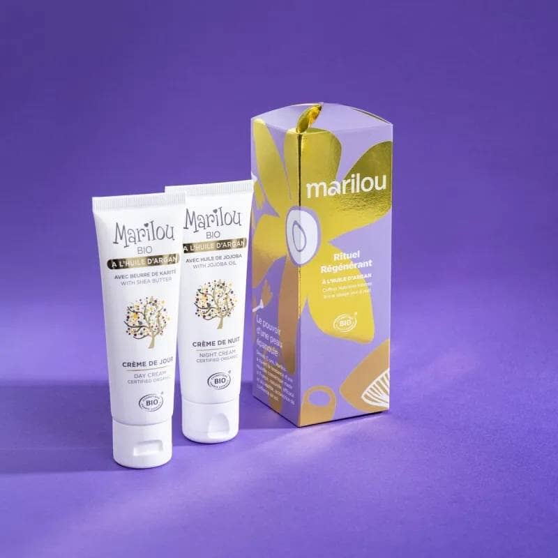 Coffret Rituel Régénerant Soin Visage Marilou Bio 
