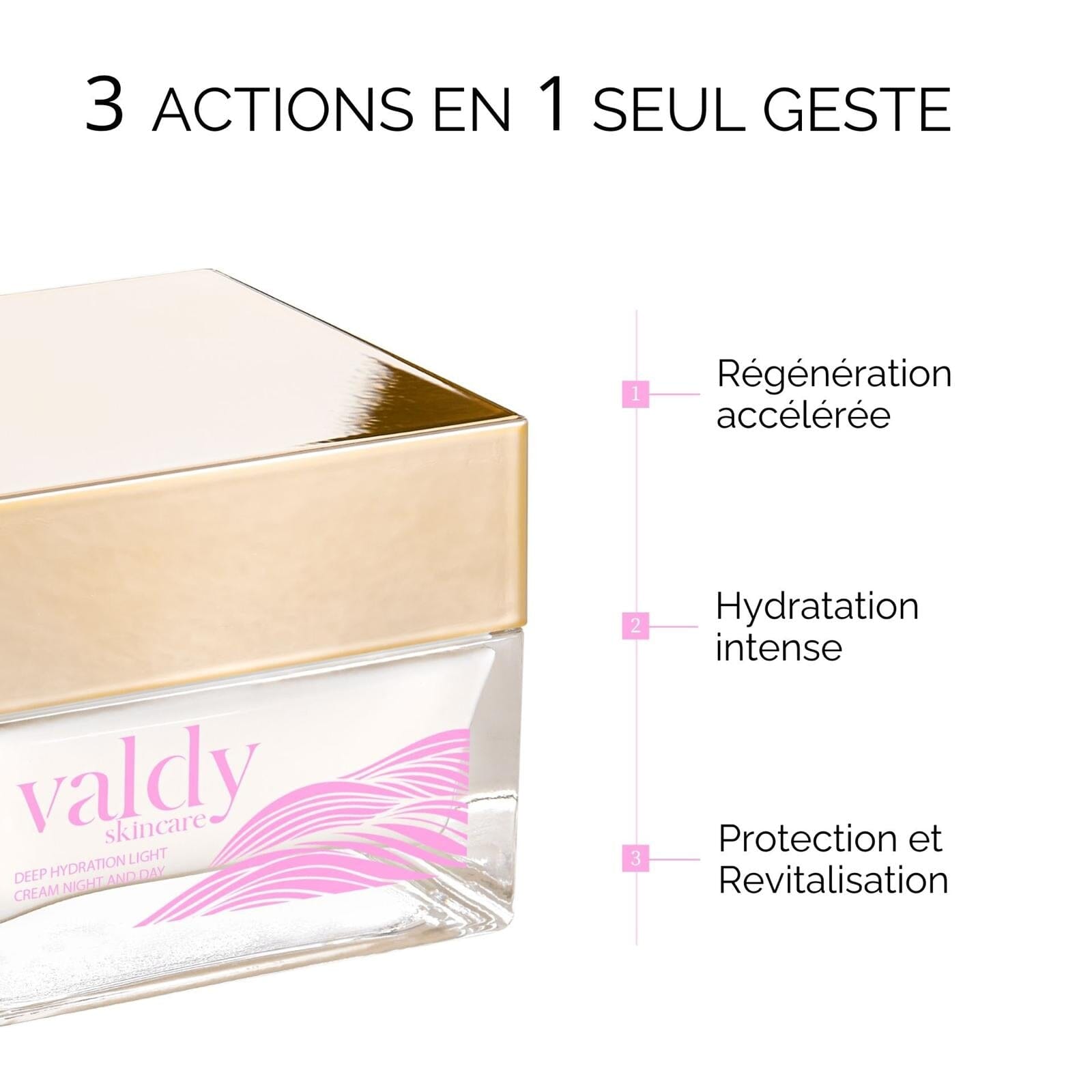 Sérum-crème Anti-âge, Hydratation Profonde Soin Anti-age Valdy skincare 