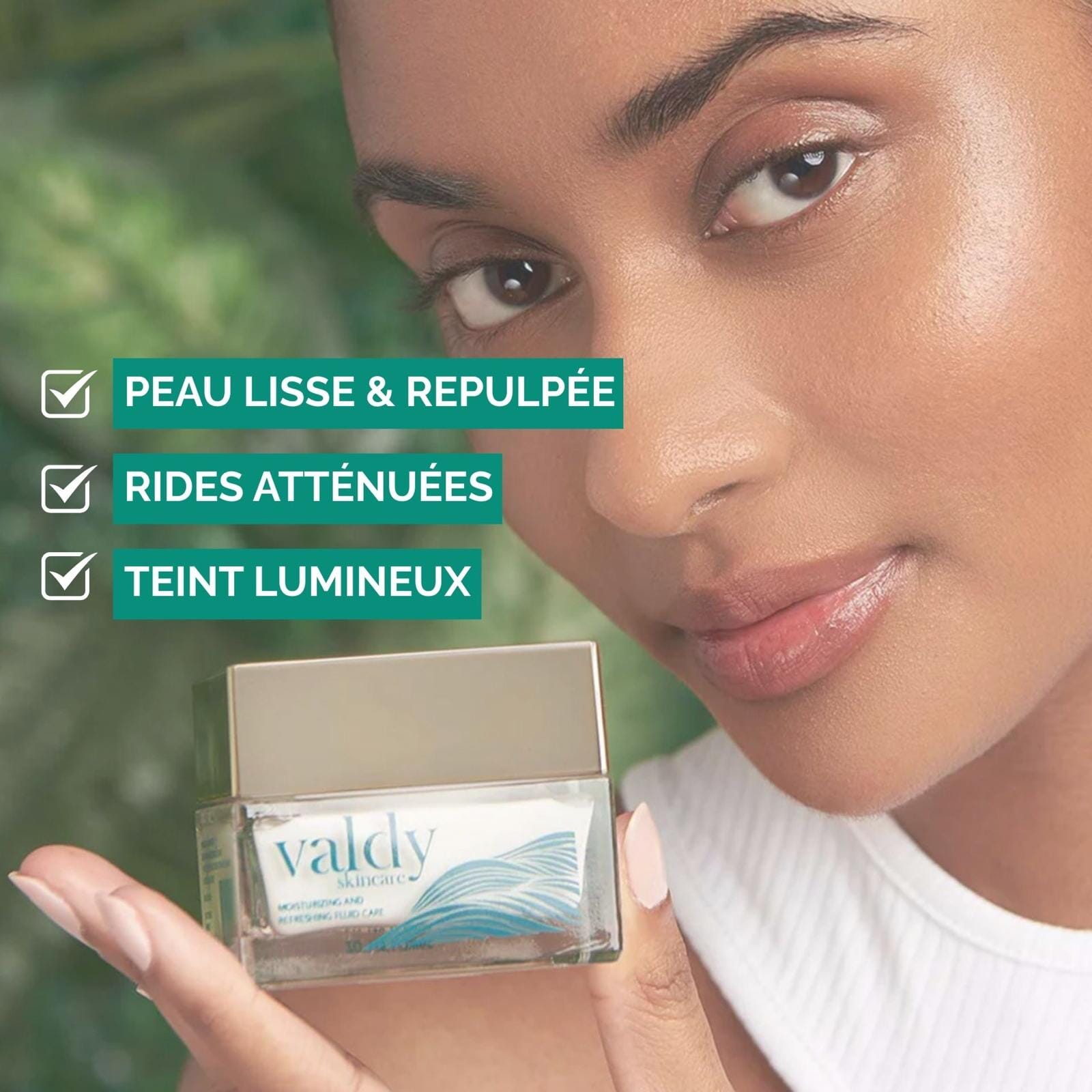 Soin Hydratant essentiel, Activateur d'éclat soin hydratant Valdy skincare 