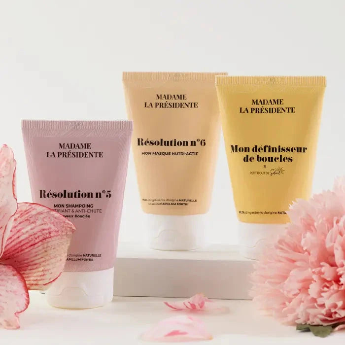 Trousse Voyage Cheveux Nomade - Bouclés Soin capilaire MADAME LA PRESIDENTE 