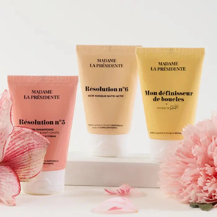 Trousse Voyage Cheveux Nomade - Cheveux Crépus Soin capilaire MADAME LA PRESIDENTE 