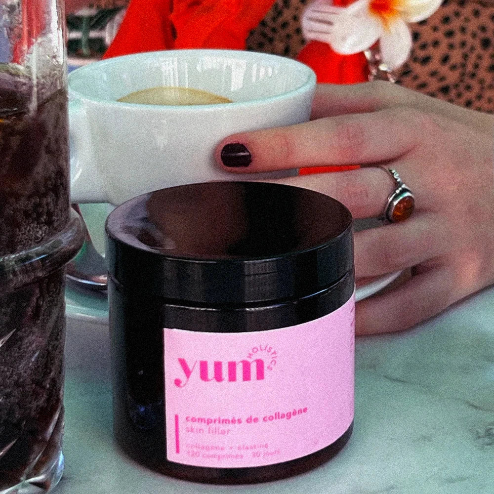 Comprimé de Collagène Complément Alimentaire YUM HOLISTICS 