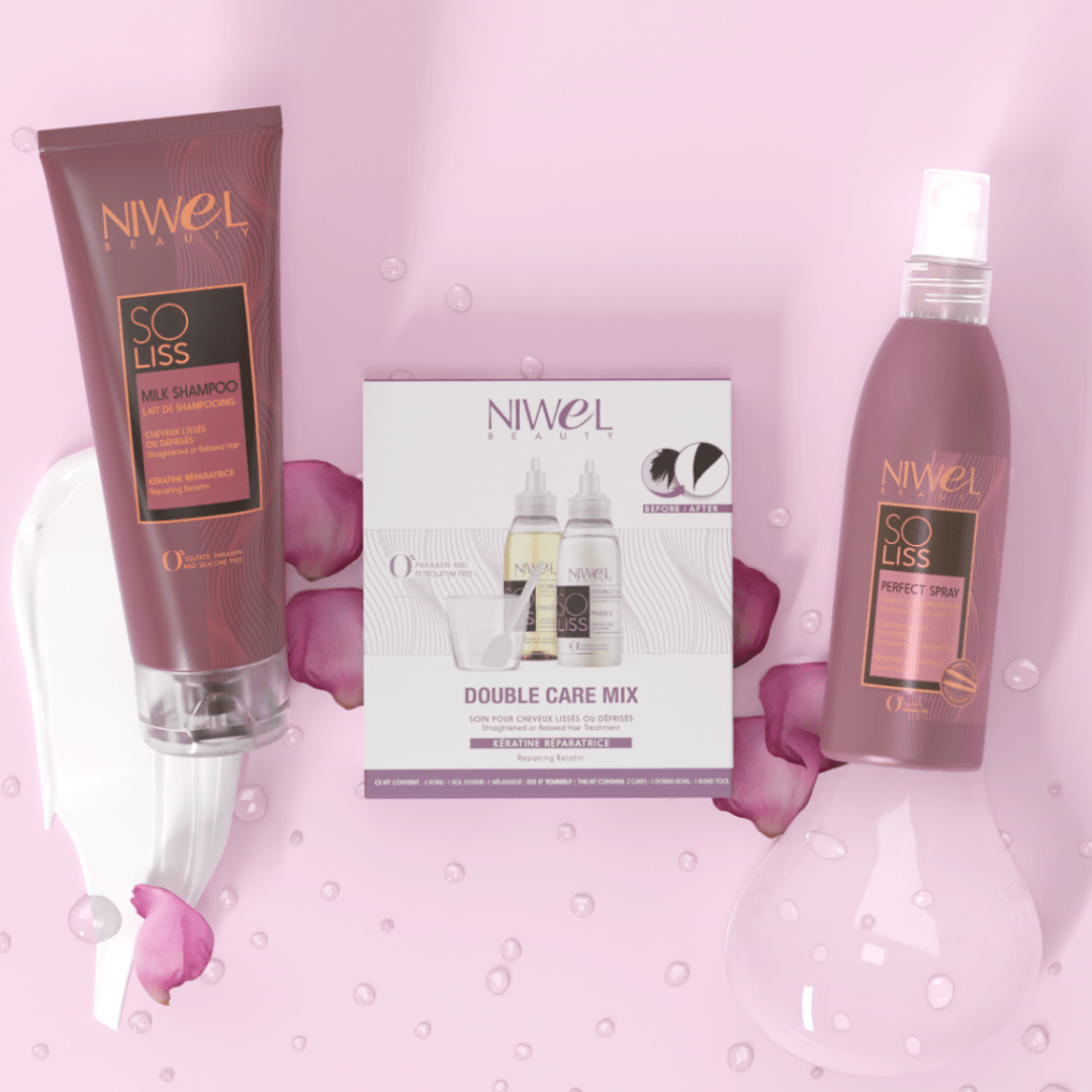 Shampoing réparateur kératine Soin Capillaire NIWEL BEAUTY 