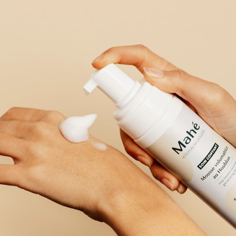 Mousse volumatrice au Houblon Shampoing Mahé 