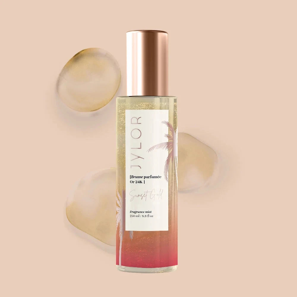 BRUME PARFUMÉE SUNSET GOLD OR 24K Brume Visage JYLOR 