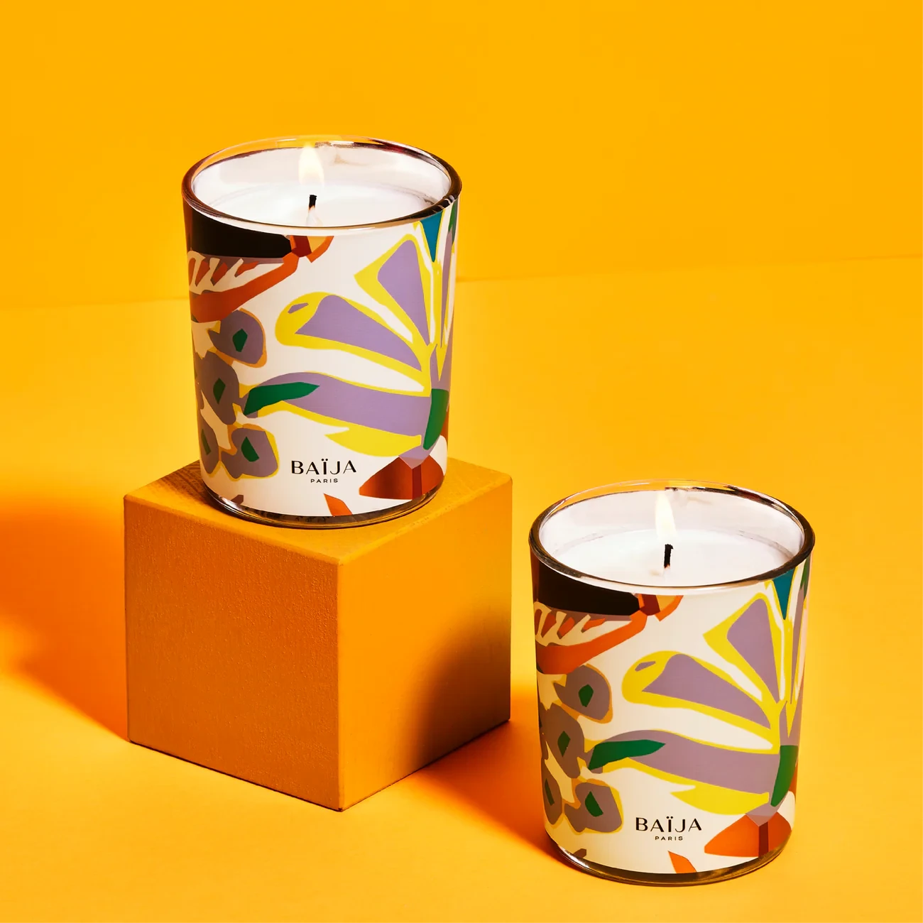 Bougie Vertige Solaire parfum d'ambiance BAÏJA 