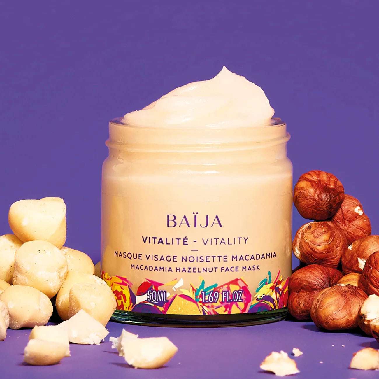 Masque Visage Noisette & Macadamia Soin Visage BAÏJA 
