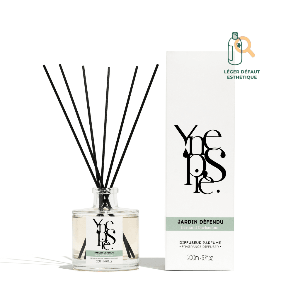 JARDIN DEFENDU - Diffuseur parfum d'interieur YNEPSIE NASHI • JACINTHE D'EAU • CHYPRE Diffuseur 200 ml 